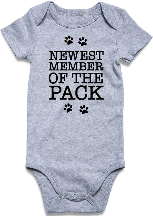 Baby Boys Girls Romper Letter Printed Jumpsuit Short Sleeve Bodysuits Infant Funny Onesie for 0-12 Months